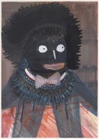 KT 2013 072
<br/>
Verkeerd gekleed (Zwarte kop)
<br/>
<em>D.A.T. (Drawing Apart Together)</em>